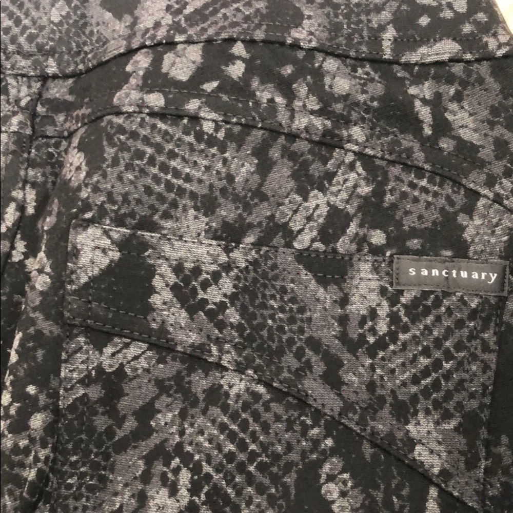 Anthropologie Sanctuary Snake-Printed Leggings - Picture 10 of 13